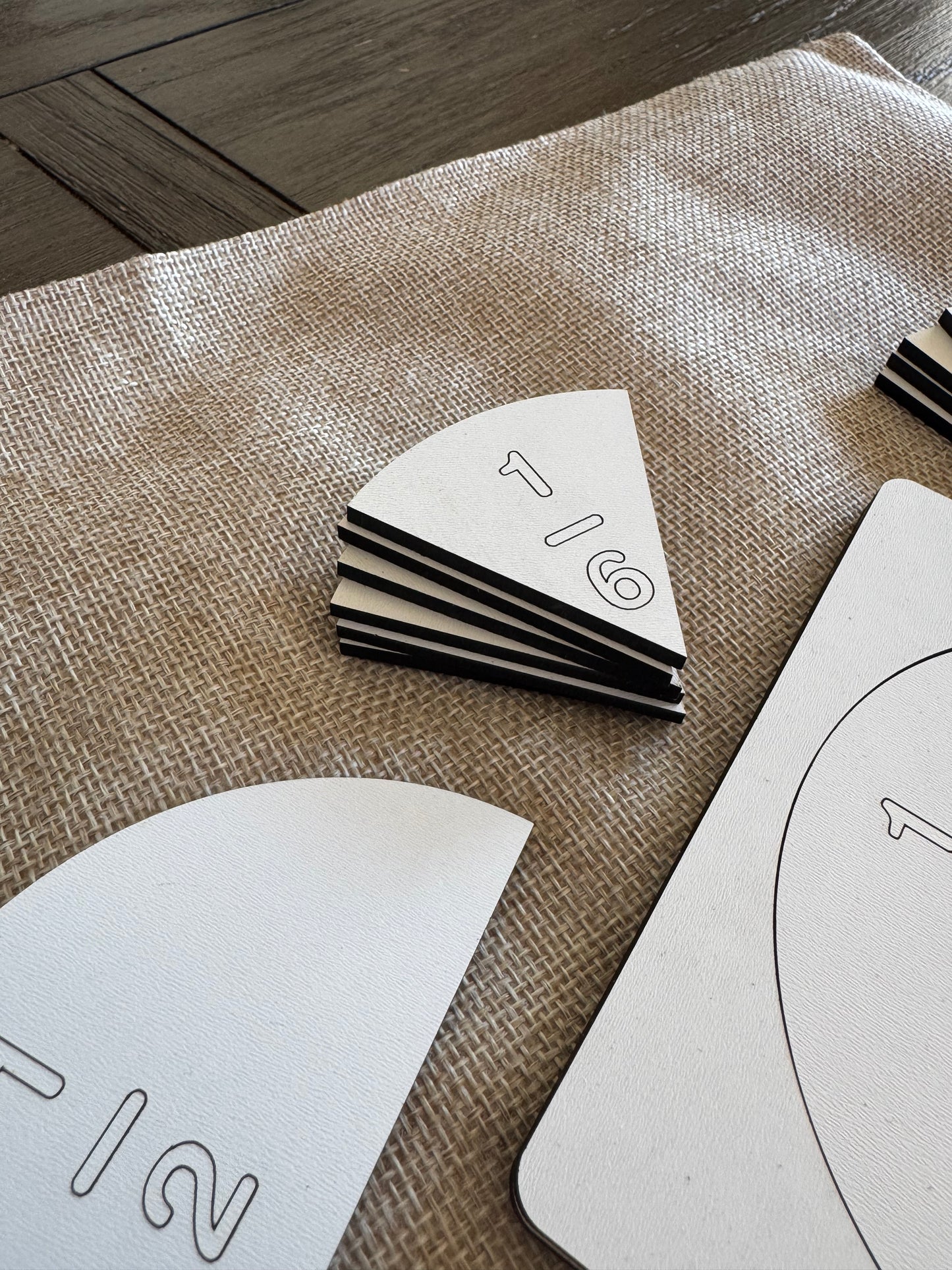 Fraction White Boards