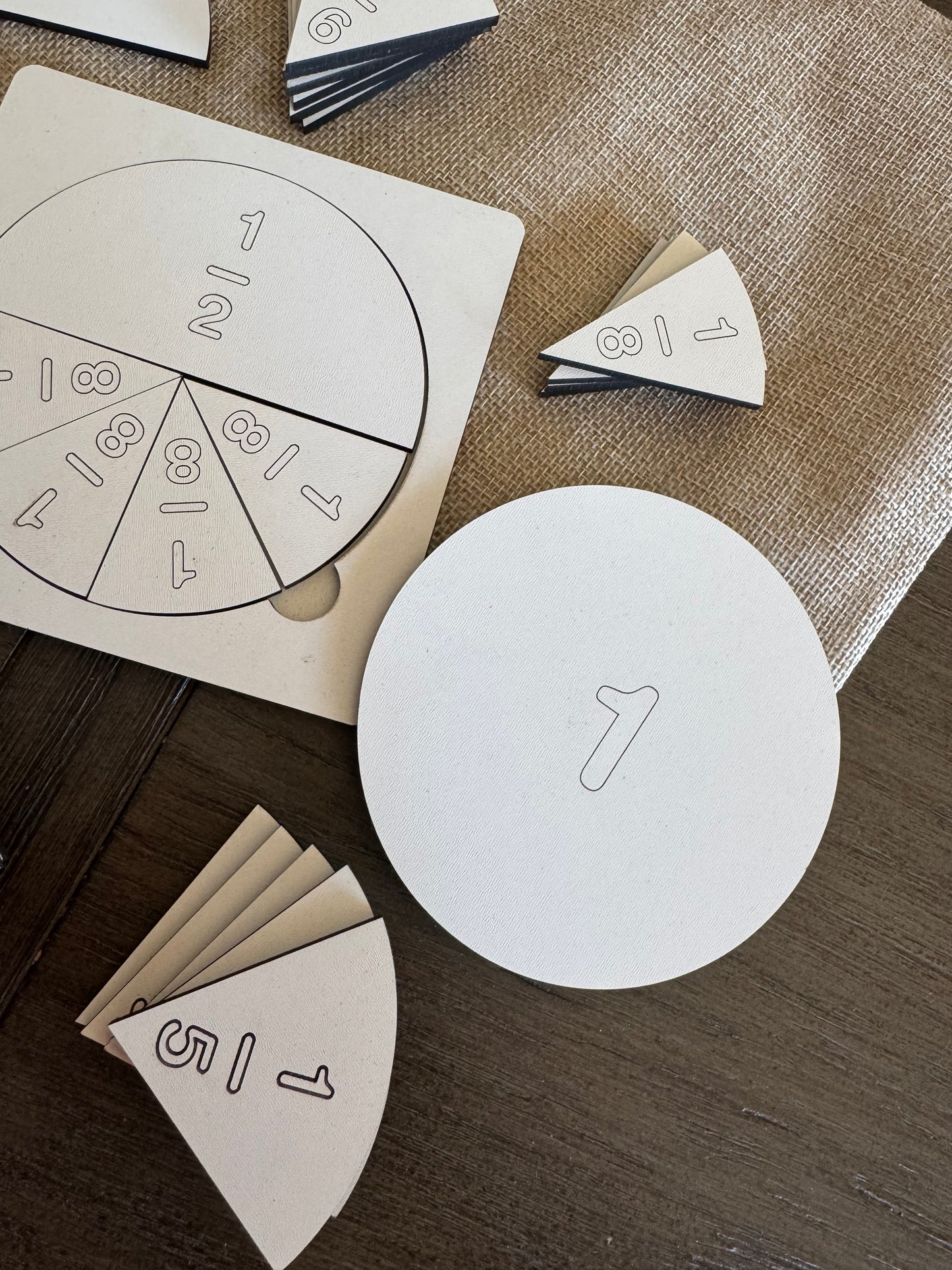 Fraction White Boards